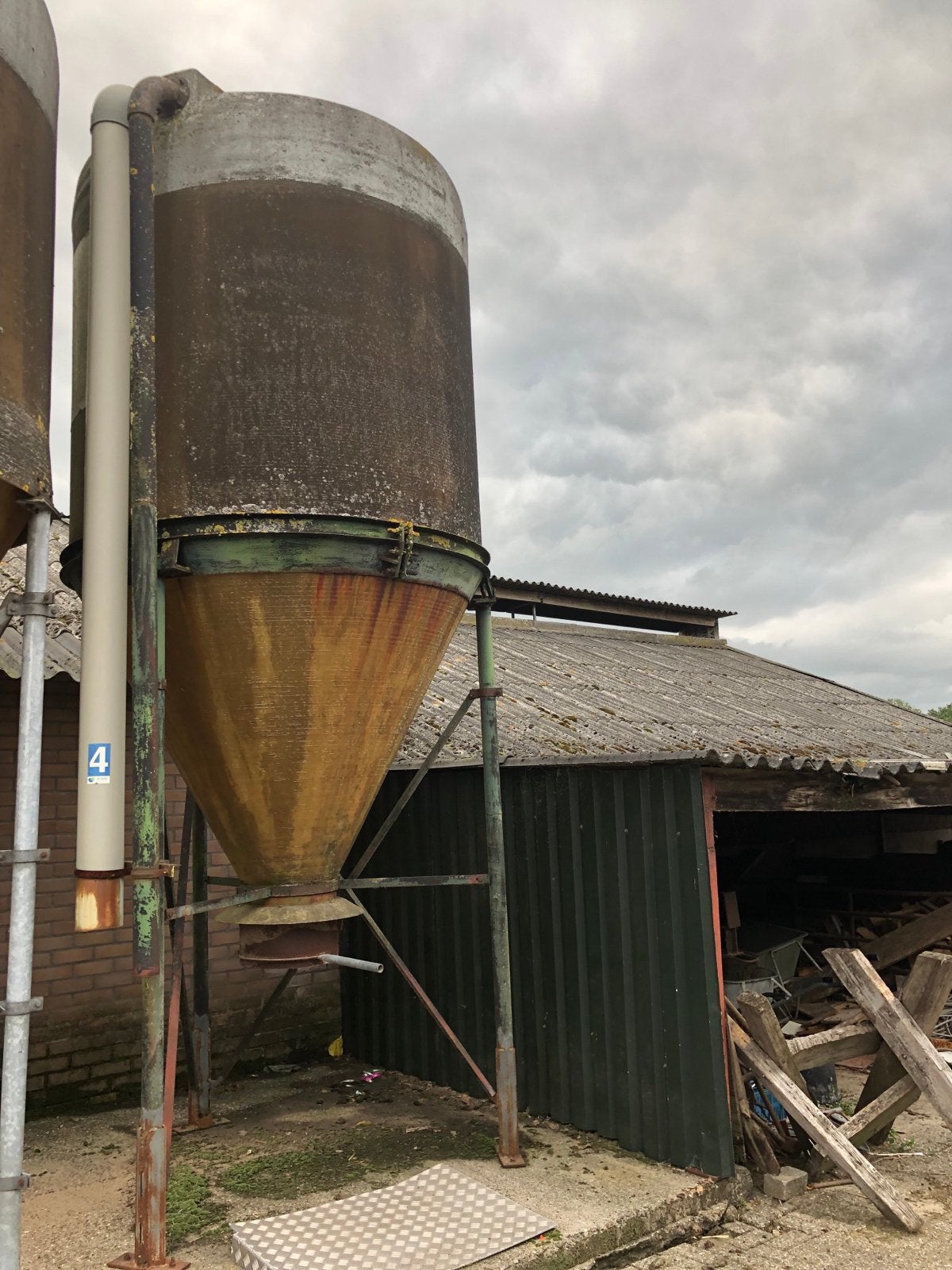 Voersilo 4 ton, Zakelijke goederen, Agrarisch | Veevoer, Ophalen of Verzenden