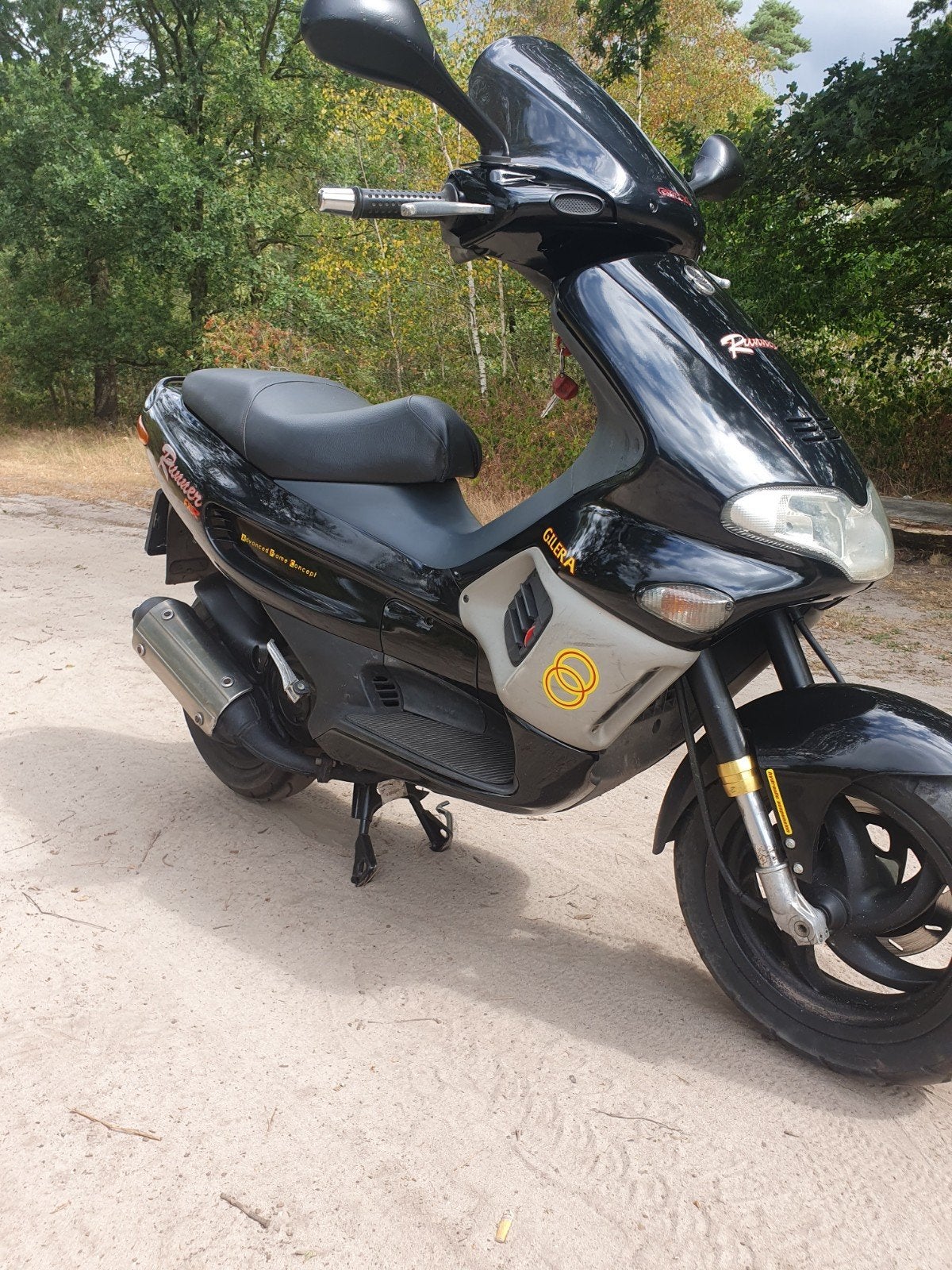 te koop zeer nette gilera runner 180cc op a2, Fietsen en Brommers, Scooters | Piaggio, Ophalen, Zo goed als nieuw, Overige modellen
