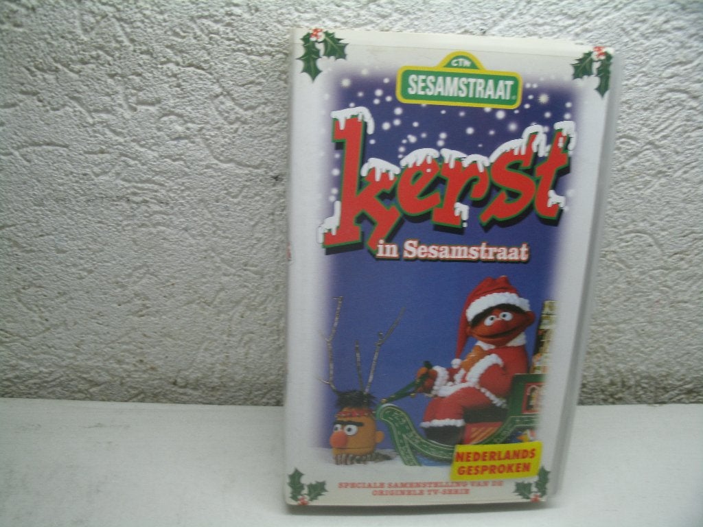 vhs 110a sesamstraat kerst, Ophalen of Verzenden, VHS