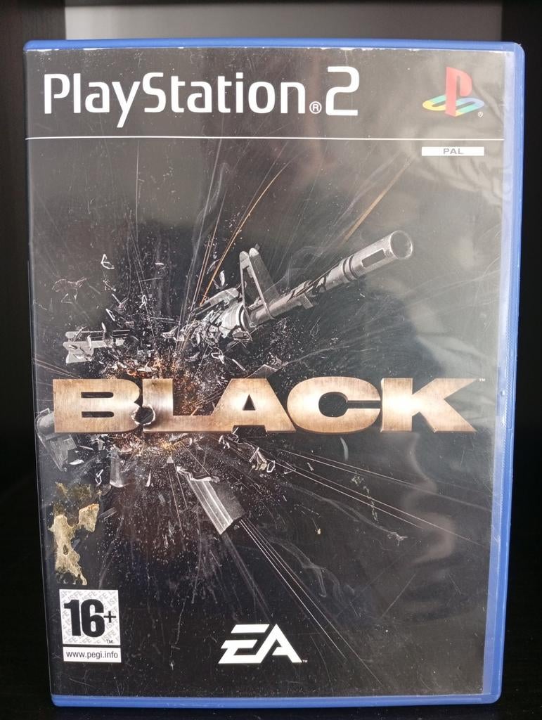 BLACK - PlayStation 2 (PS2) - Schietspel, Shooter, 1 speler, Ophalen of Verzenden, Zo goed als nieuw