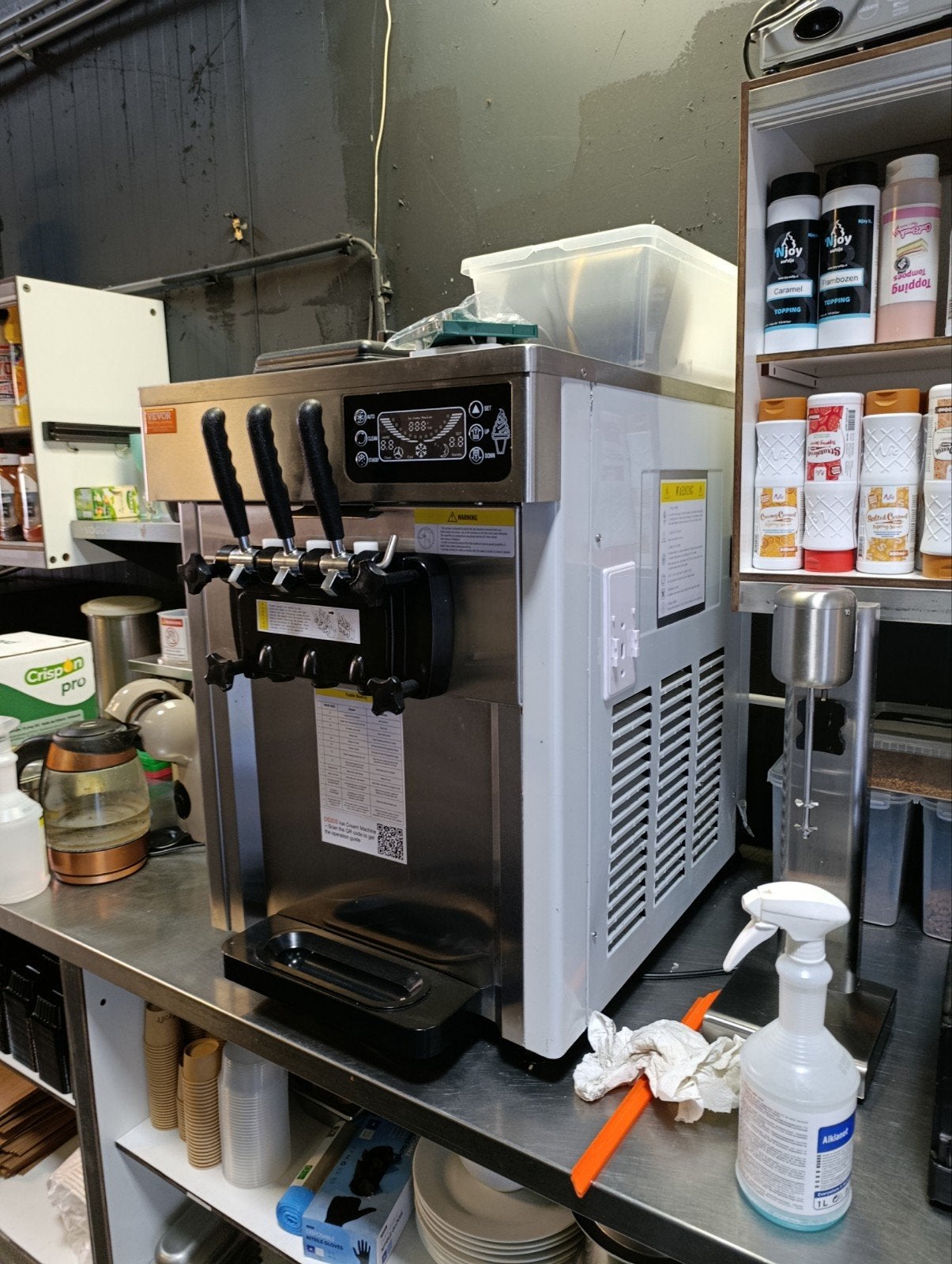 Vevor D520S IJsmachine (defect) - Voor de handige klusser, Ophalen, Koelen en Vriezen
