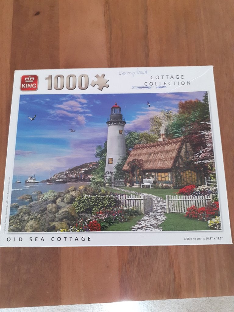 Legpuzzel, Ophalen, 500 t/m 1500 stukjes, Zo goed als nieuw