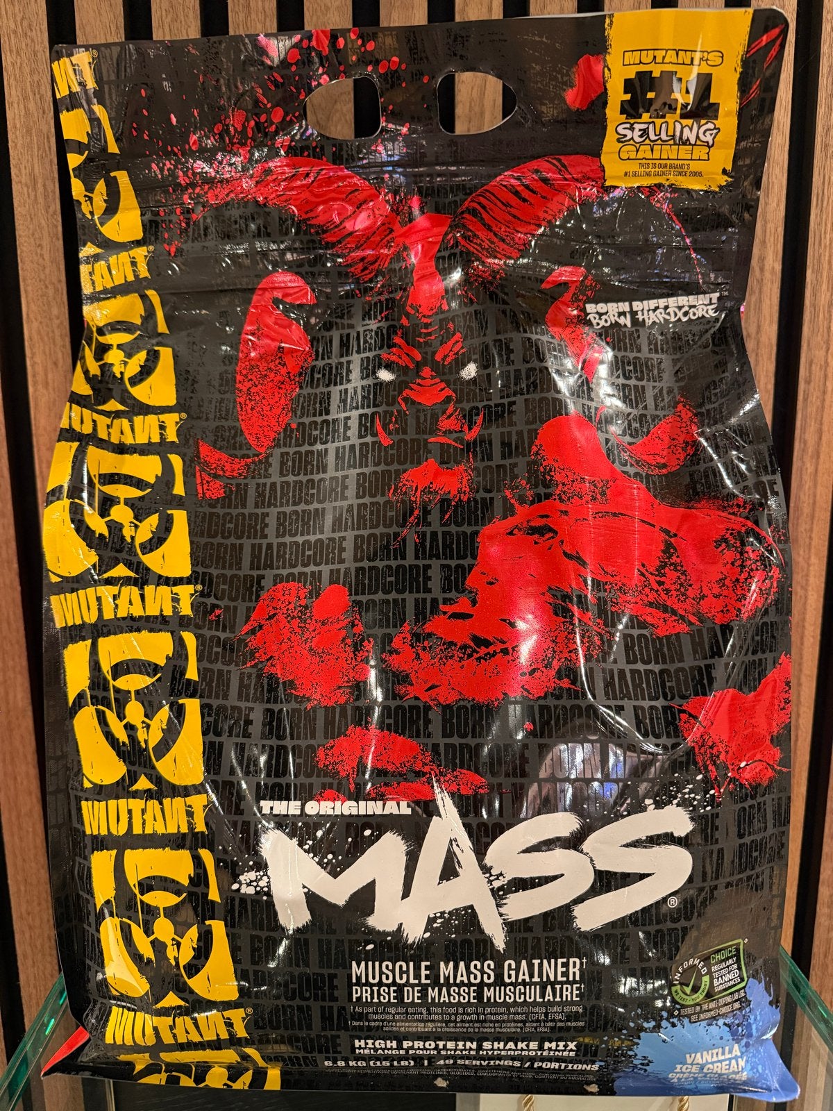 Mutant Mass Gainer - Vanille IJs - 6.8kg, Ophalen of Verzenden, Nieuw, Overige typen