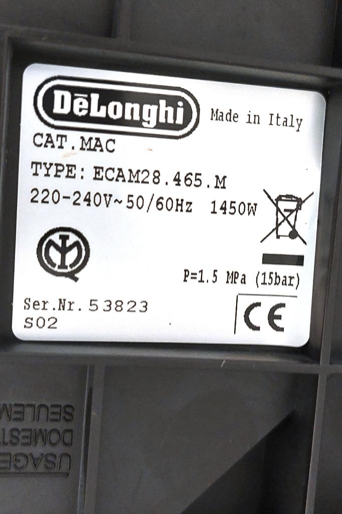 DeLonghi RVS PrimaDonna S De Luxe - Volautomatisch espresso, Witgoed en Apparatuur, Koffiezetapparaten, Gebruikt, Espresso apparaat