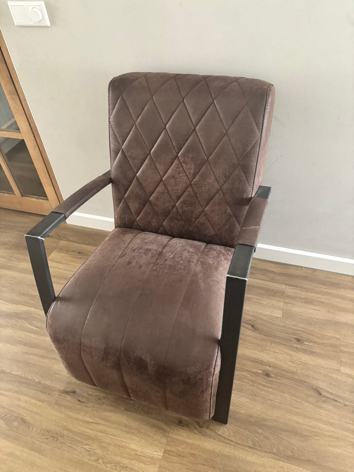 Mooie fauteuil, Ophalen of Verzenden, Zo goed als nieuw, 75 tot 100 cm, 50 tot 75 cm