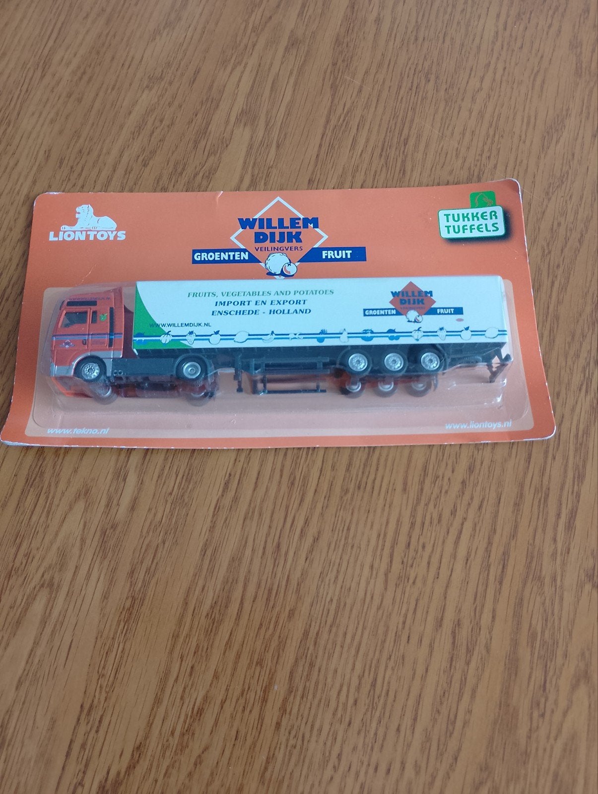 Lion Toys Vrachtwagen Willem Dijk Groenten Fruit, Ophalen, Nieuw, Bus of Vrachtwagen, Overige merken