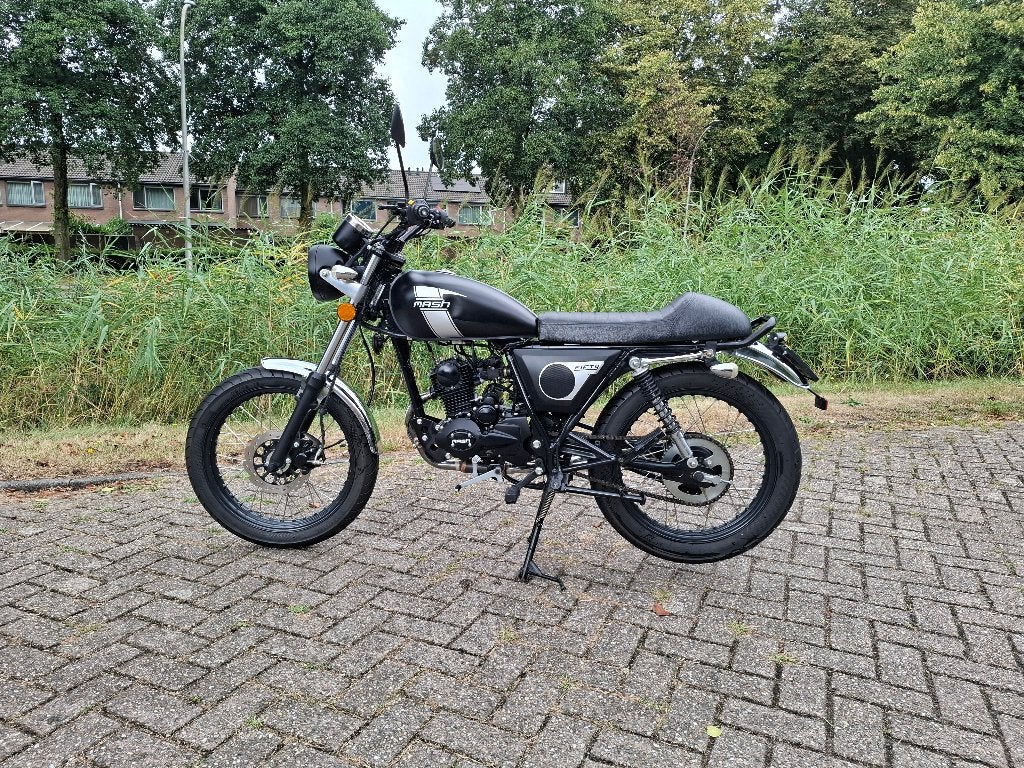 MASH Fifty 50cc 4takt – 2023 – 3.300 km, Fietsen en Brommers, Gebruikt, Ophalen, Overige merken, 4 versnellingen
