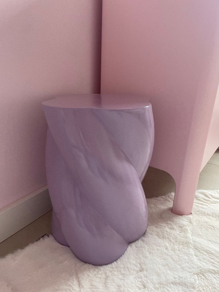 &K Amsterdam bijzettafel marshmallow paars design, Ophalen, Nieuw
