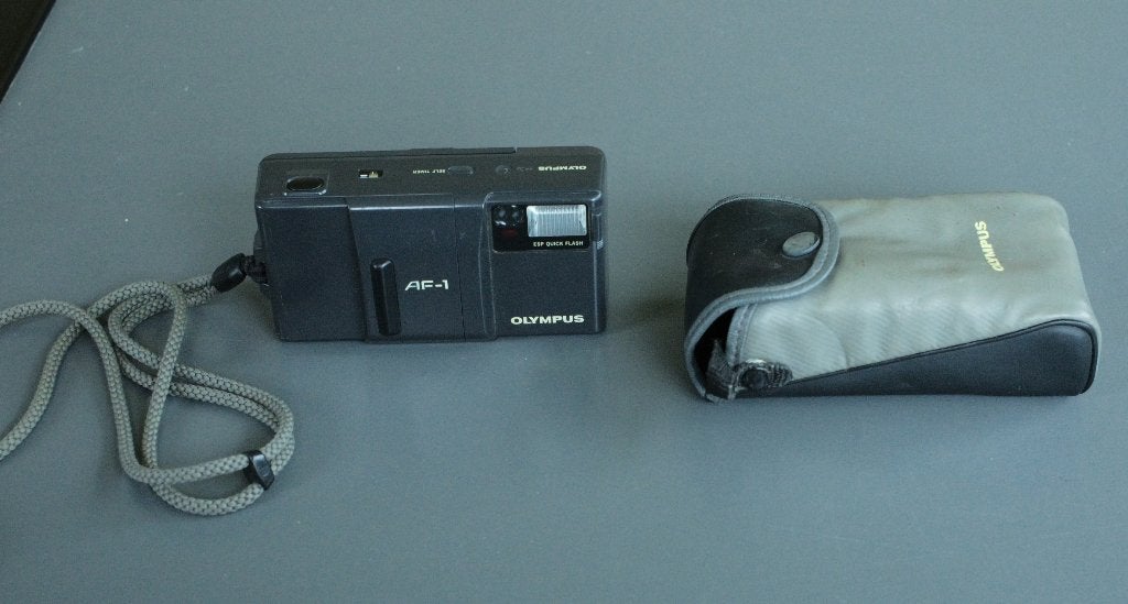 Photo camera Olympus AF 1, Audio, Tv en Foto, Fotocamera's Analoog, Ophalen, Gebruikt, Compact, Olympus