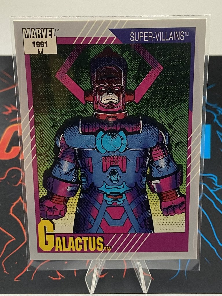 1991 Fleer Marvel Universe. #59, Galactus, Verzenden, Zo goed als nieuw, Losse kaart