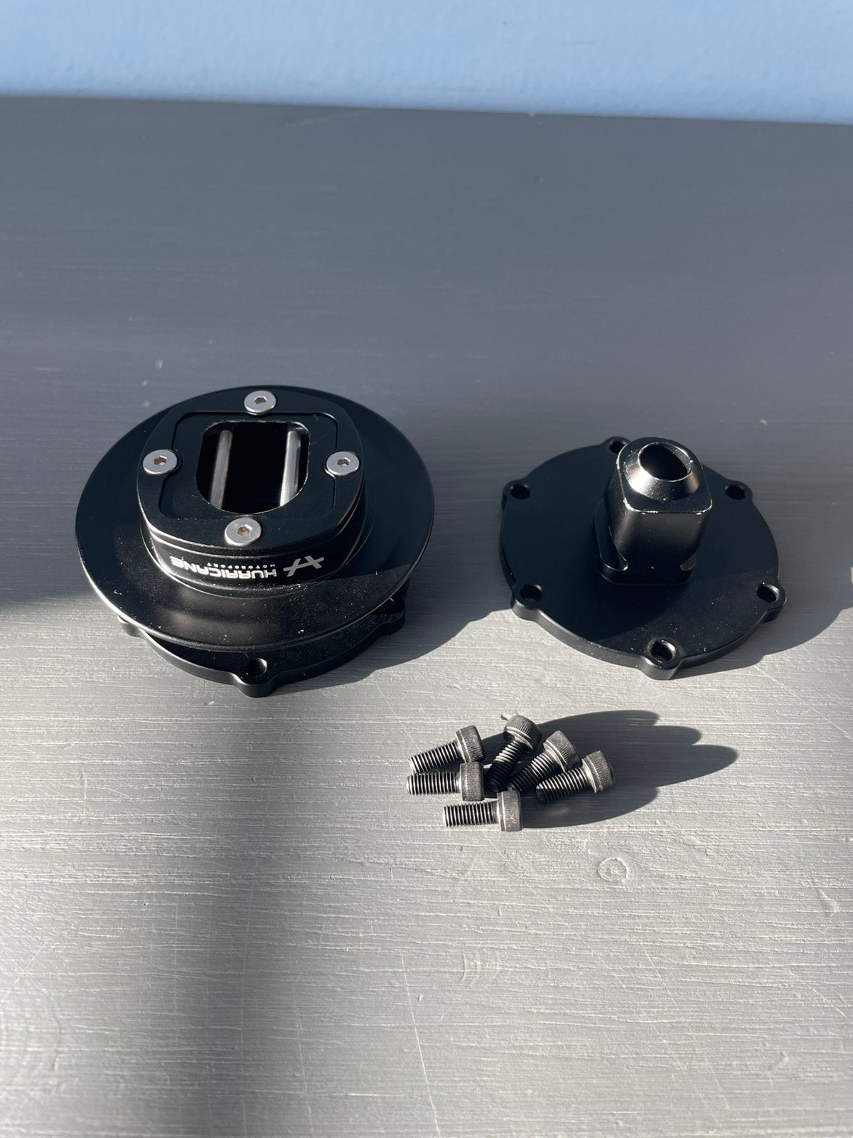 Hurricane Motorsport Aluminium Quick Release voor sim racen, 1 speler, Racen en Vliegen, Ophalen of Verzenden, Eén computer