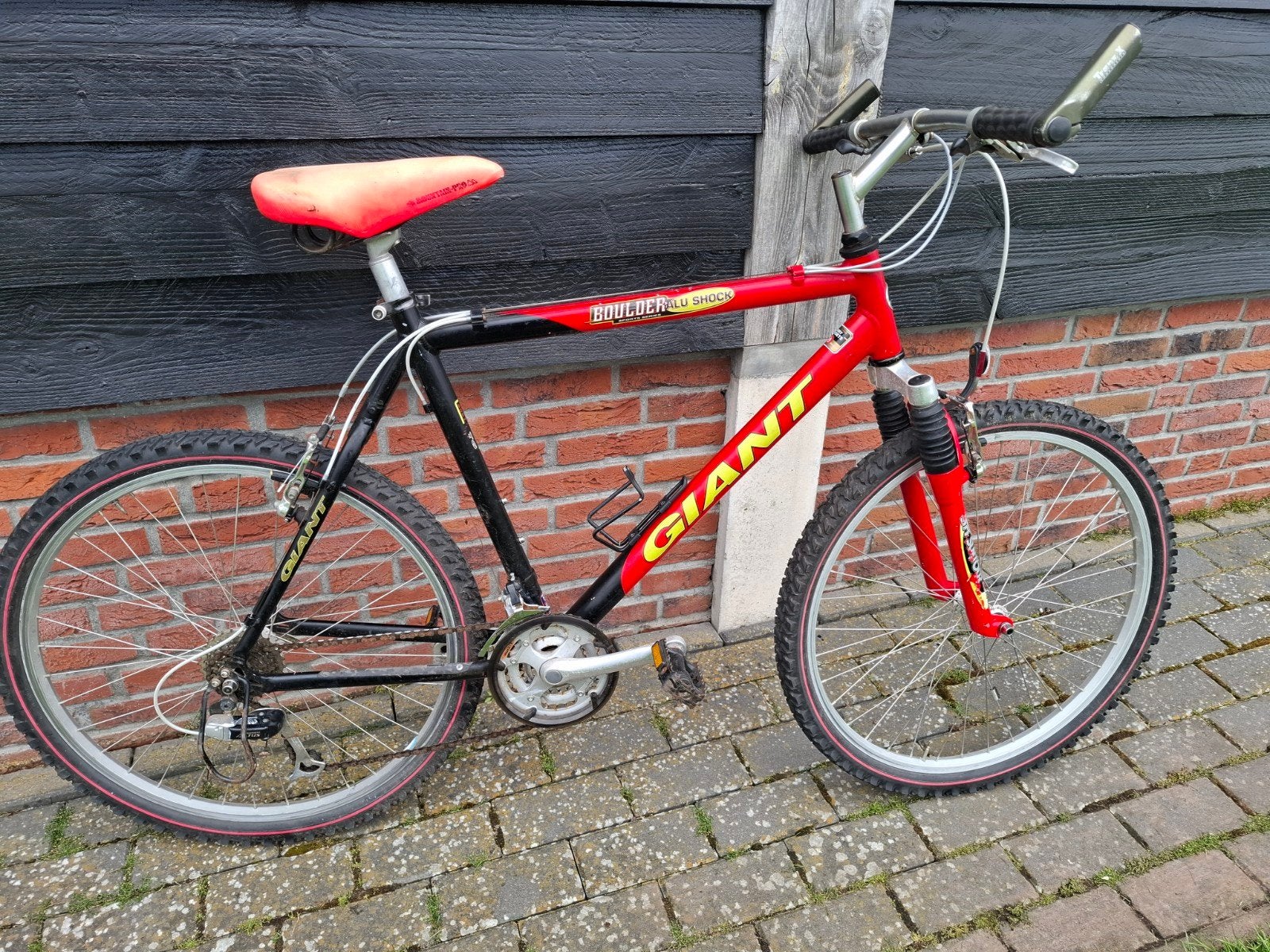 Giant boulder 26 inch mountainbike, Fietsen en Brommers, Fietsen | Mountainbikes en ATB, Ophalen, Gebruikt, Hardtail, Giant