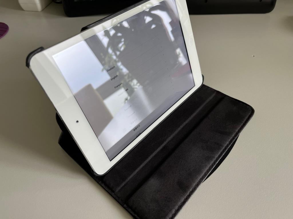 iPad mini 2 16GB zilver met eigen willetje, Computers en Software, Apple iPads, Gebruikt, Apple iPad, Wi-Fi, 8 inch, 16 GB, Zilver
