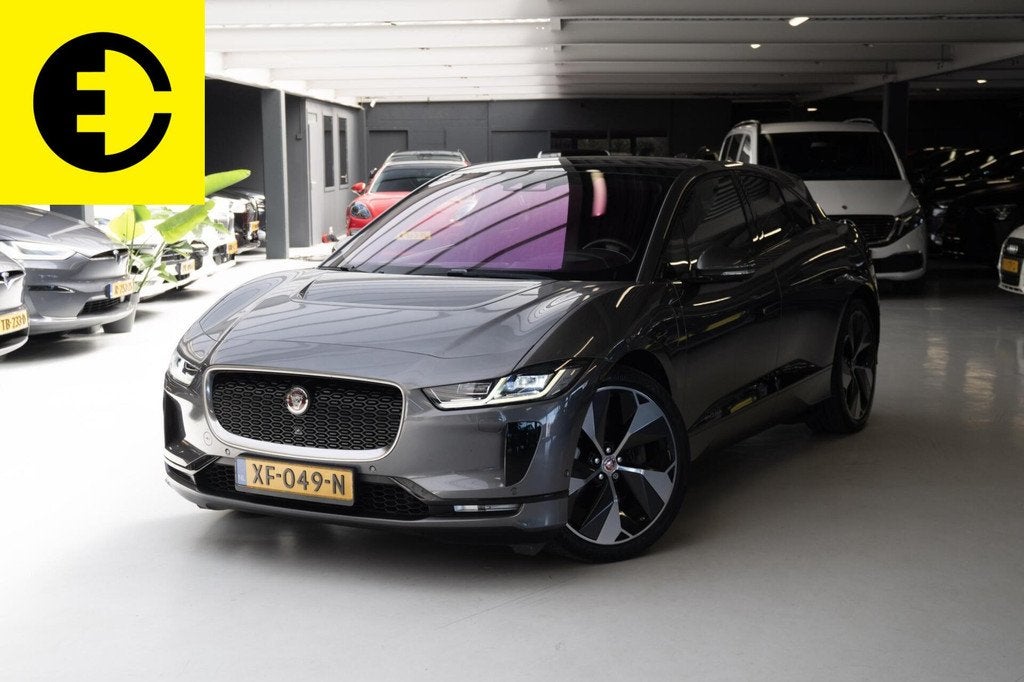 Jaguar I-PACE EV400 S 90 kWh | Panoramadak | R-Dynamic | Mer, Auto's, Jaguar, Adaptive Cruise Control, Gebruikt, Zwart, I-PACE