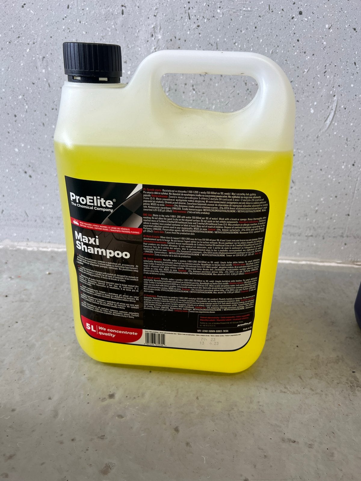 ProElite Maxi Shampoo 5L - Professionele Autoshampoo, Ophalen