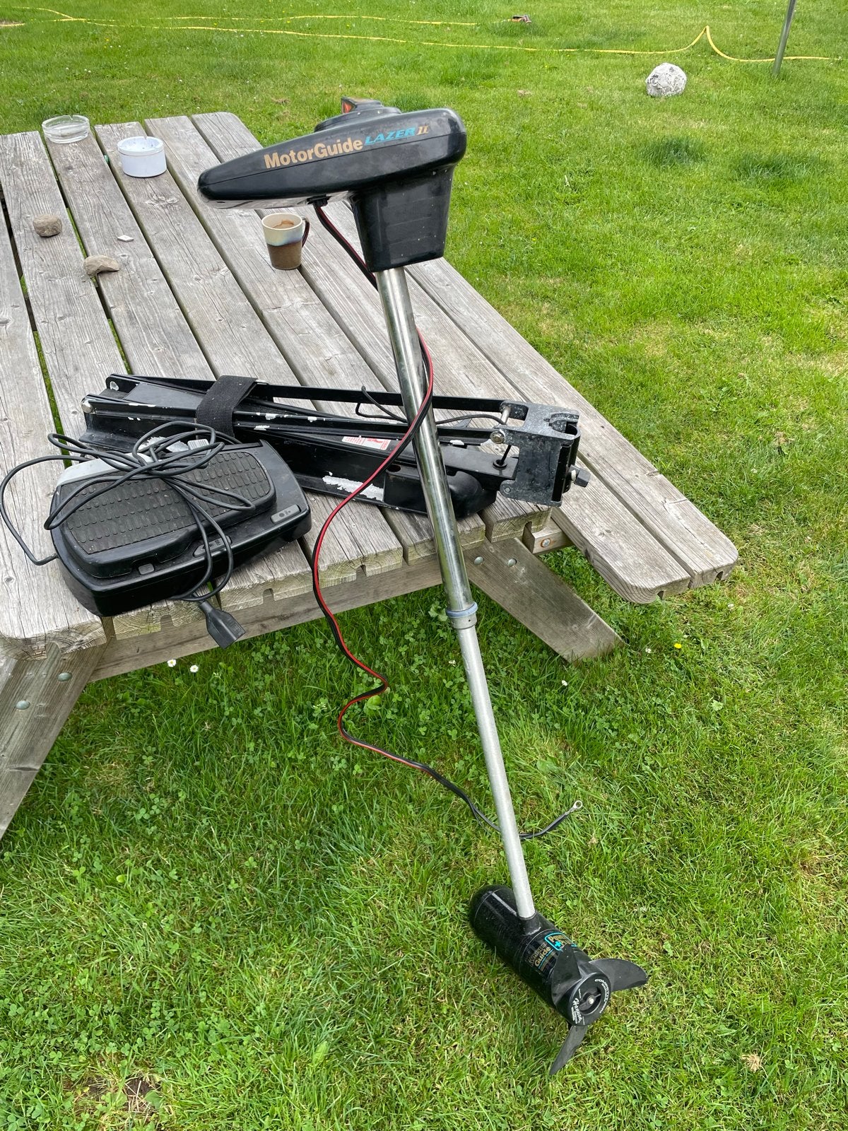 MotorGuide Lazer II 43LBS fronttroller, Watersport en Boten, Ophalen, Gebruikt