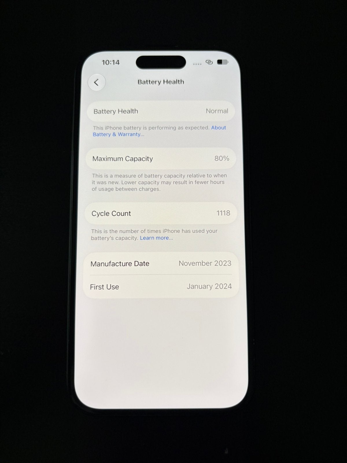 Foto 7 van Iphone 15, 128gb - Netjes onderhouden