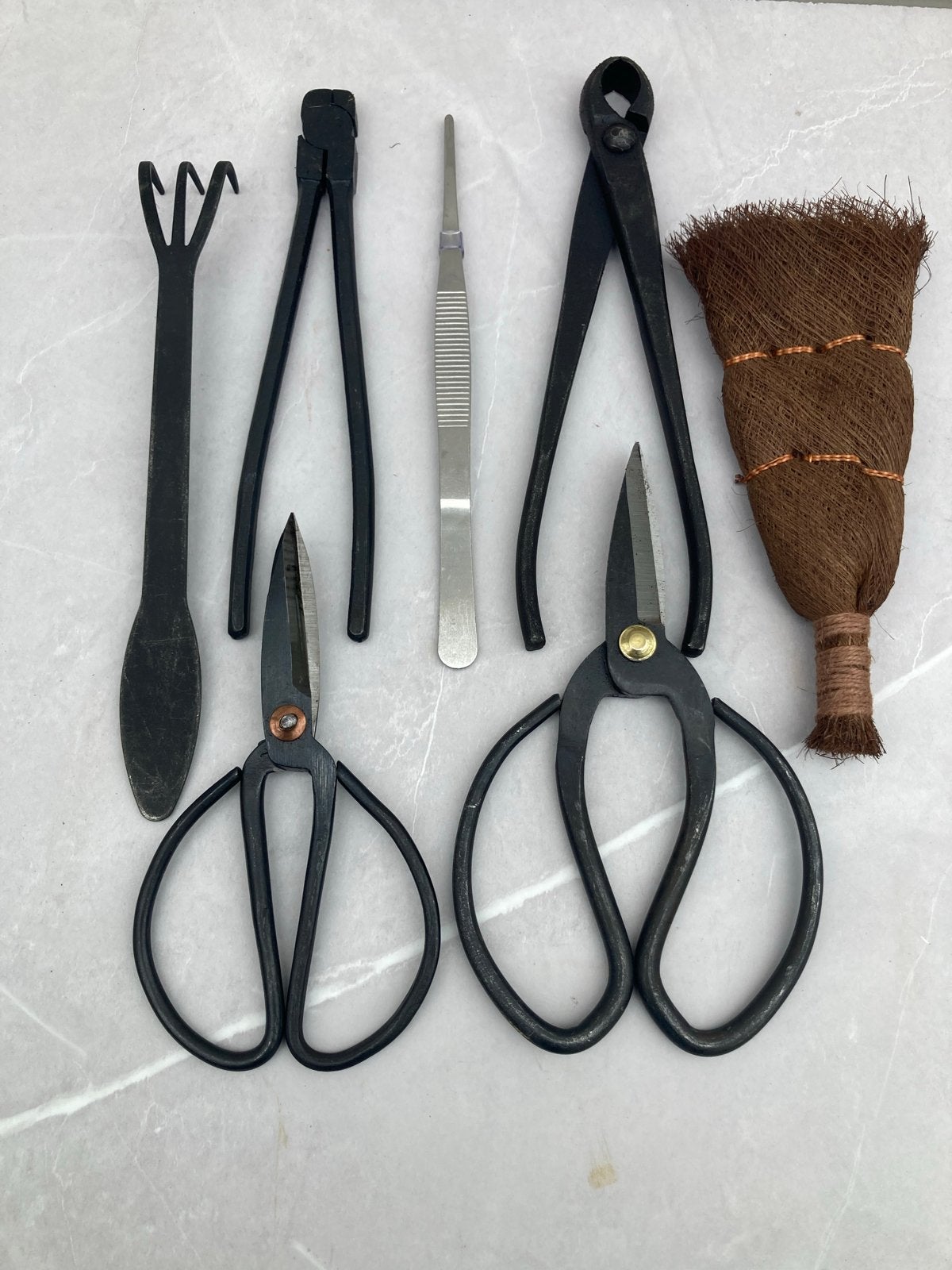 Bonsai gereedschap set - 7-delig, Ophalen of Verzenden, Gebruikt, Overige soorten