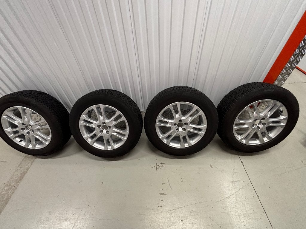 Volvo XC velgen voorzien van Continetal winterbanden, Ophalen, 18 inch, Gebruikt, Banden en Velgen