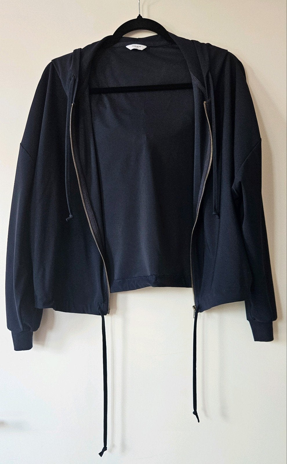 Penn and Ink, blauw bomberjasje met capuchon, maat 36, Ophalen of Verzenden, Zo goed als nieuw, Maat 38/40 (M)