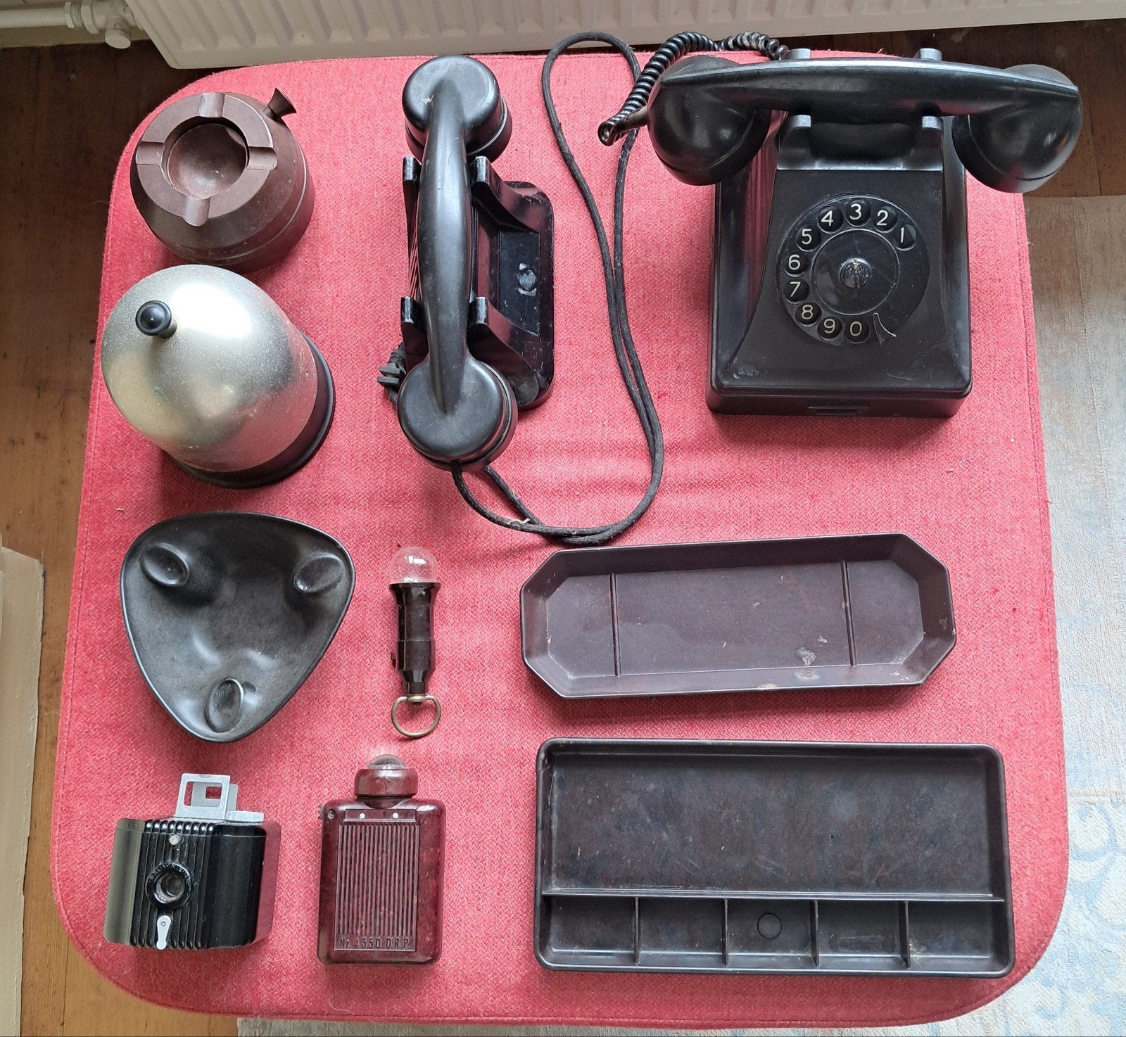 Collectie Bakeliet: Telefoon, Camera en meer, Ophalen of Verzenden