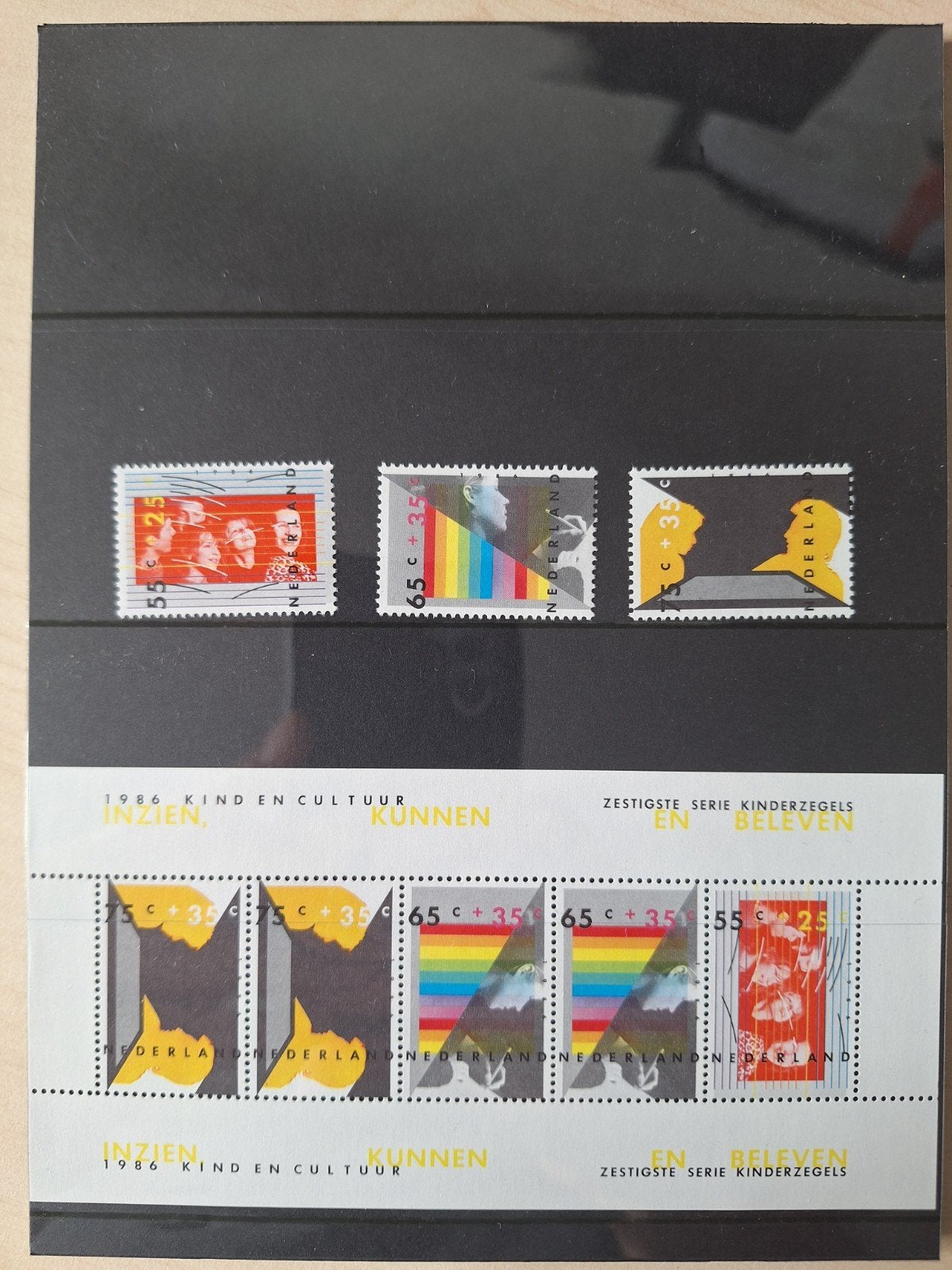 Kinderpostzegels - muziek & literatuur - 1986., Postzegels en Munten, Postzegels | Nederland, Ophalen of Verzenden, Na 1940, Postfris