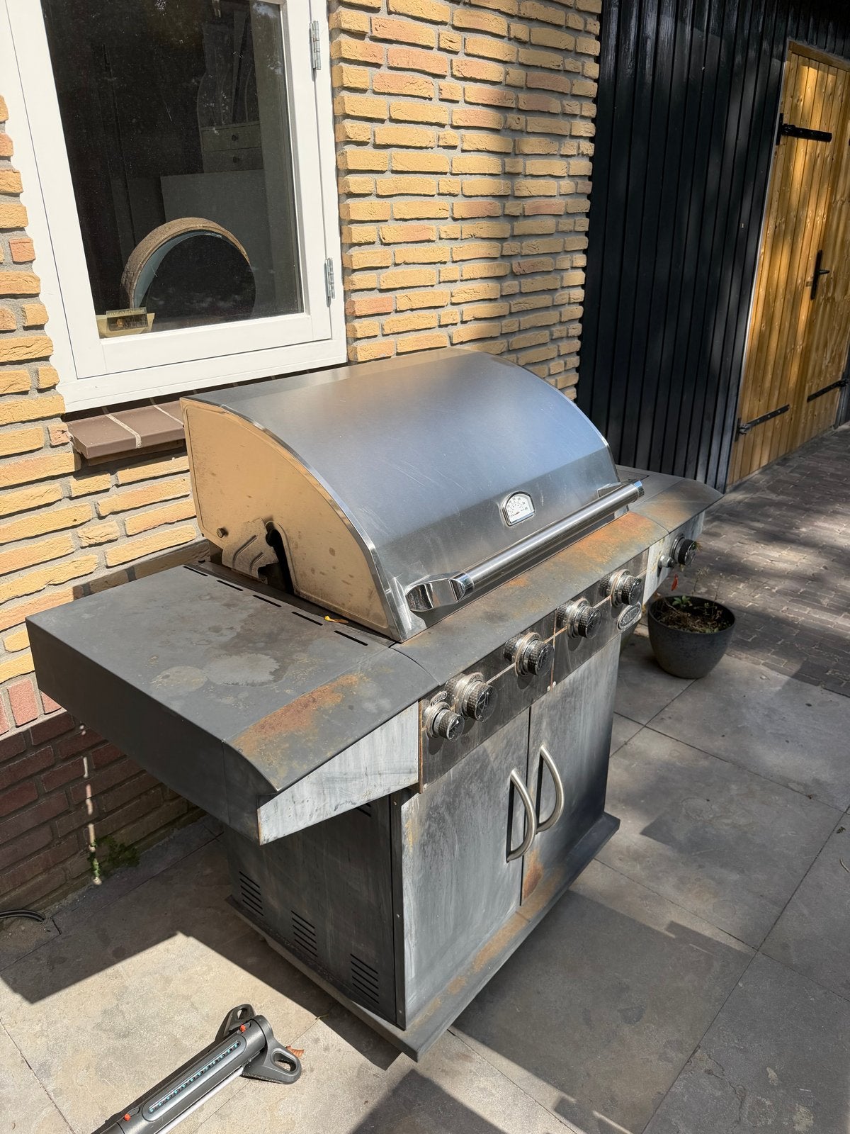 Boretti gasbarbecue, Tuin en Terras, Ophalen, Gebruikt