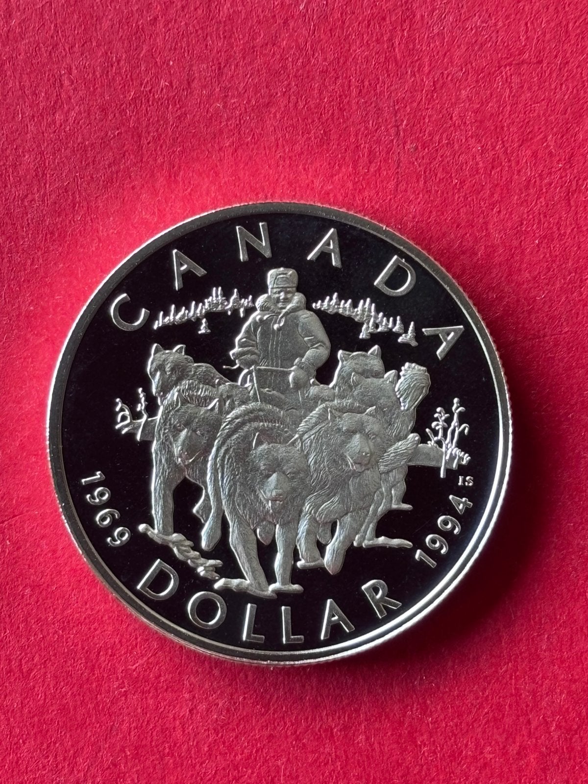 Canada Dollar 1969-1994 Proof 0,925 zilver 25.18 grams, Ophalen of Verzenden, Noord-Amerika, Zilver