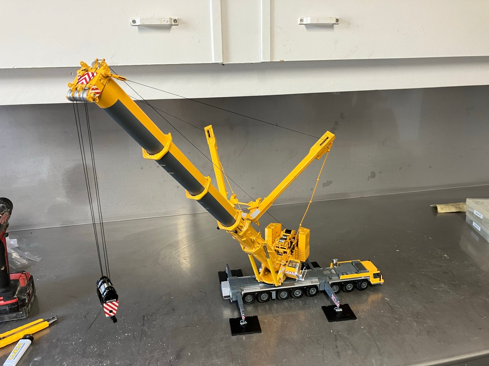 Liebherr mobiele kraan wsi, Overige merken, 1:50 of kleiner, Overige typen, Ophalen of Verzenden