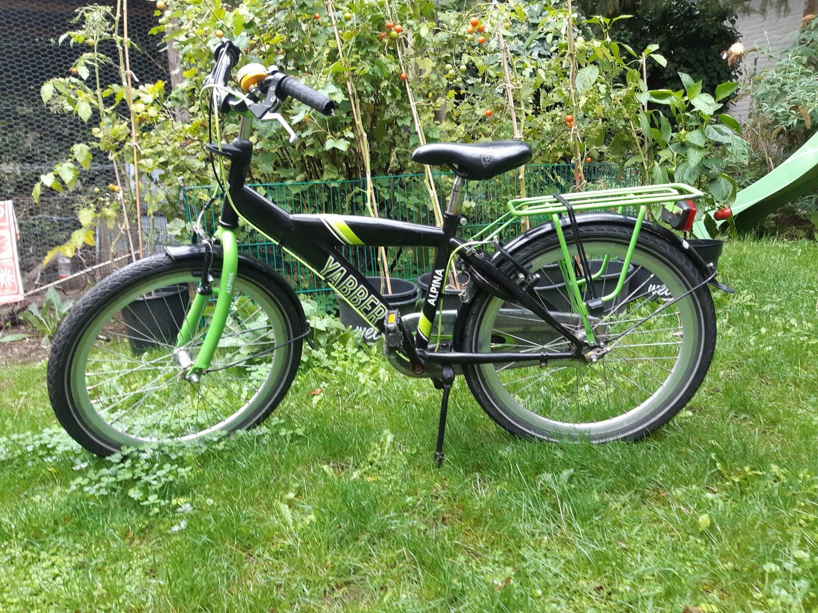 nette alpina yabber jongensfiets 22 inch, Ophalen, Gebruikt, 22 inch