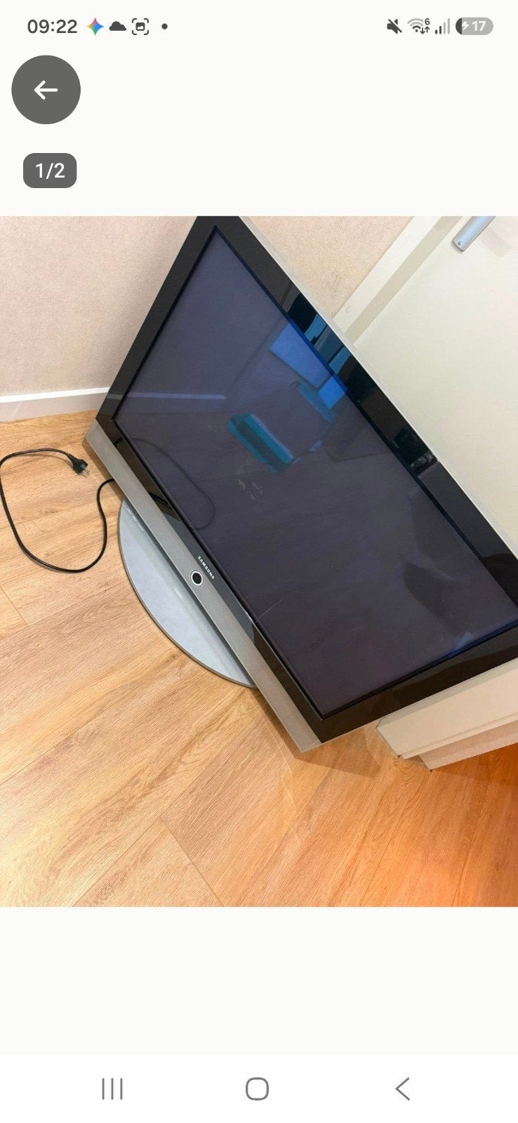 Samsung 42 inch Plasma TV (PS-42Q91H), Ophalen, Gebruikt, 50 Hz, Samsung