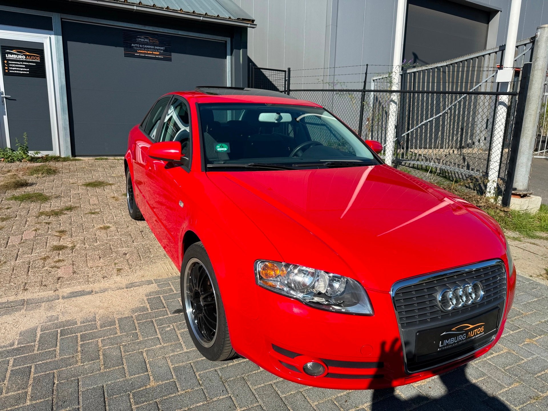 Audi A4 Limousine 2.0 TFSI Clima Stoelverwarming PDC Open Da, Auto's, Dealer onderhouden, Stof, Gebruikt, 4 cilinders