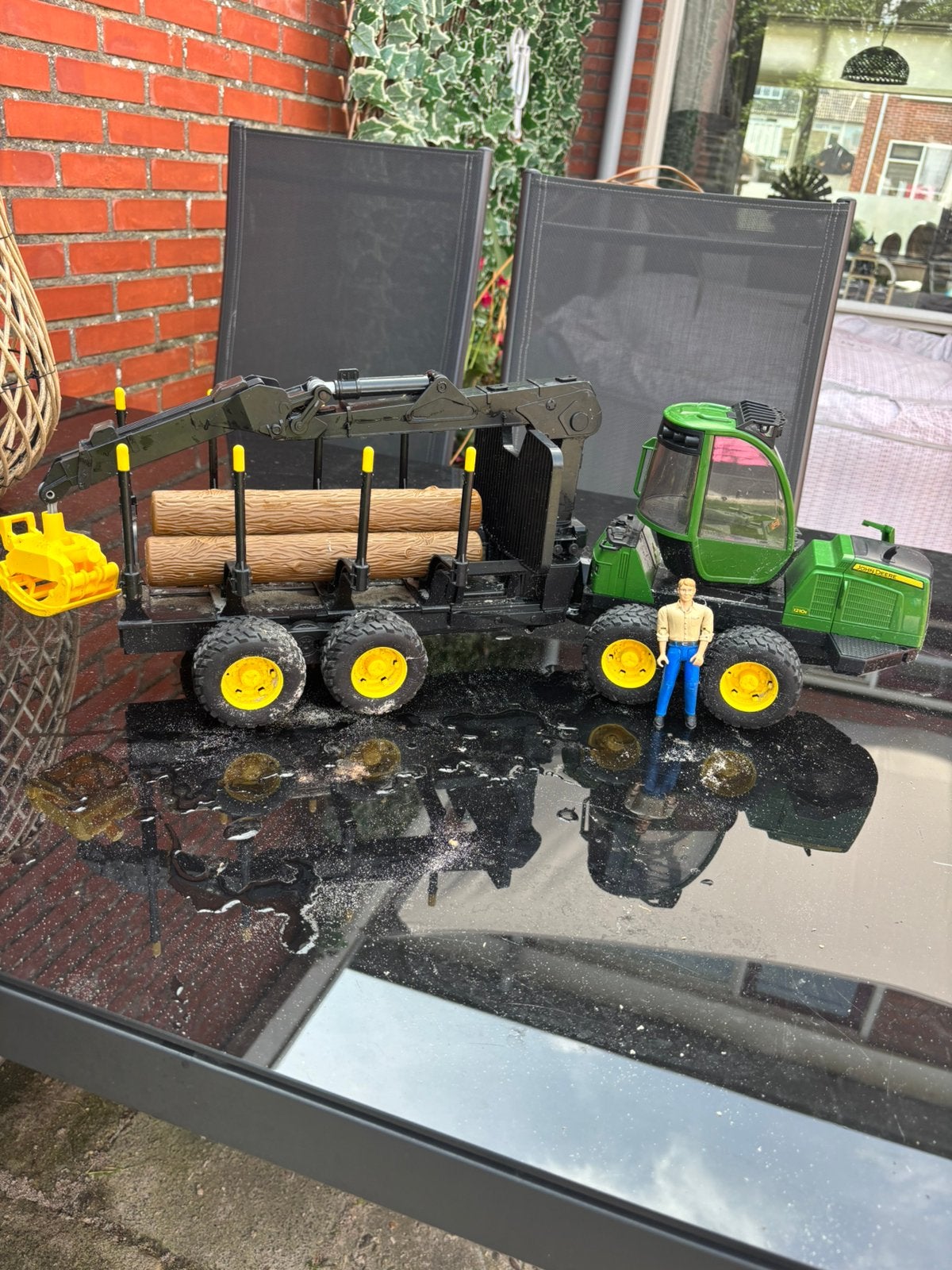Bruder bosbouw machine, Ophalen, Gebruikt