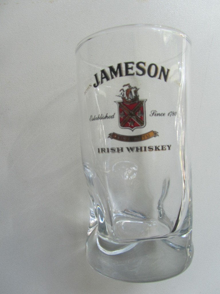 glas   JAMESON whisky, Ophalen of Verzenden, Zo goed als nieuw, Overige typen