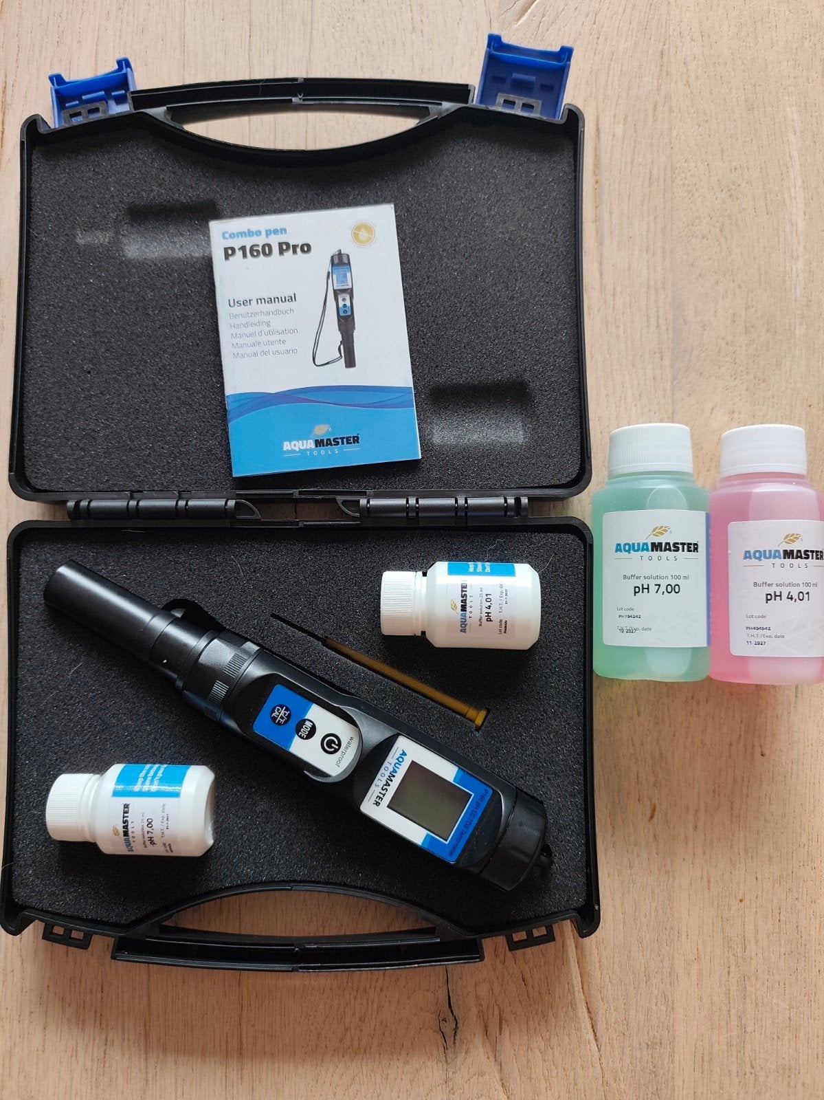 Aquamaster Tools P160 Pro combo pen, Ophalen of Verzenden, Zo goed als nieuw, Overige meters