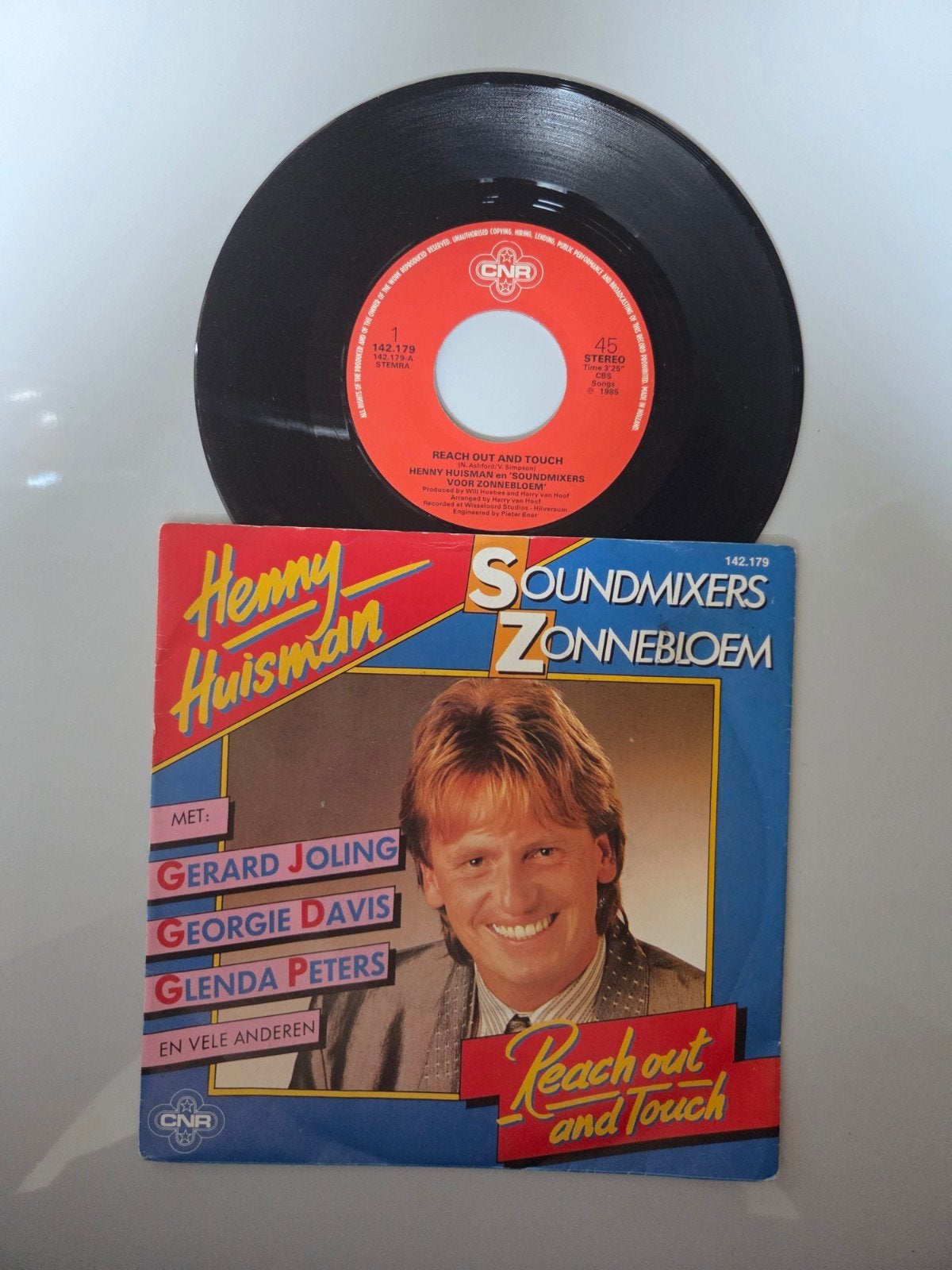 Henny Huisman - Reach out and touch, Cd's en Dvd's, Vinyl Singles, Ophalen of Verzenden, Gebruikt, 7 inch, Pop