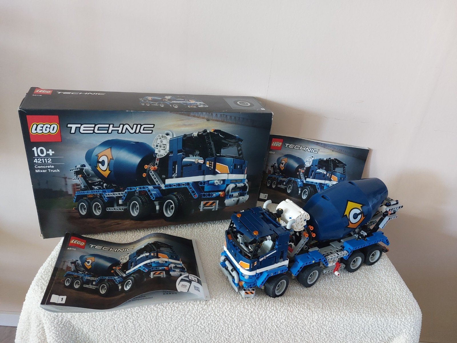 Lego Technic 42112 Betonmixer Vrachtwagen, Compleet, Lego, Ophalen of Verzenden, Zo goed als nieuw