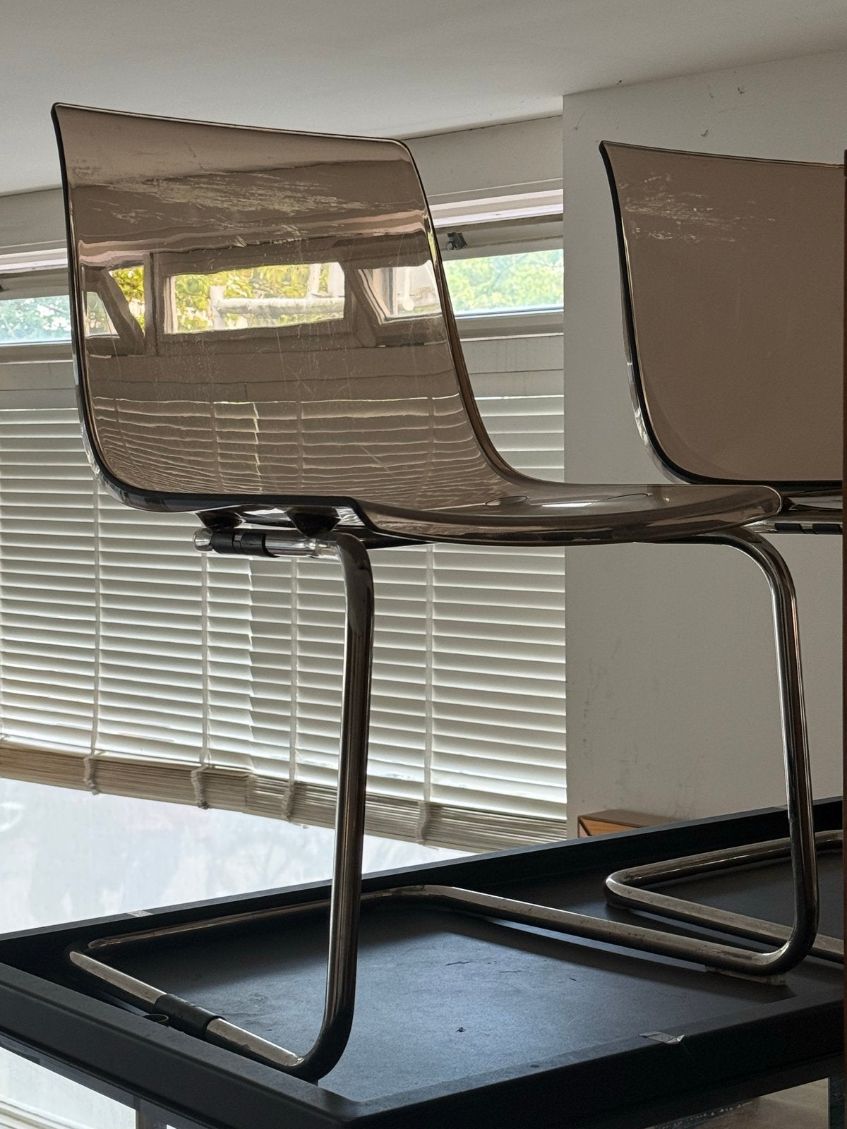 IKEA Tobias stoelen - 10 stuks beschikbaar, Huis en Inrichting, Stoelen, Ophalen, Kunststof, Gebruikt, Overige kleuren