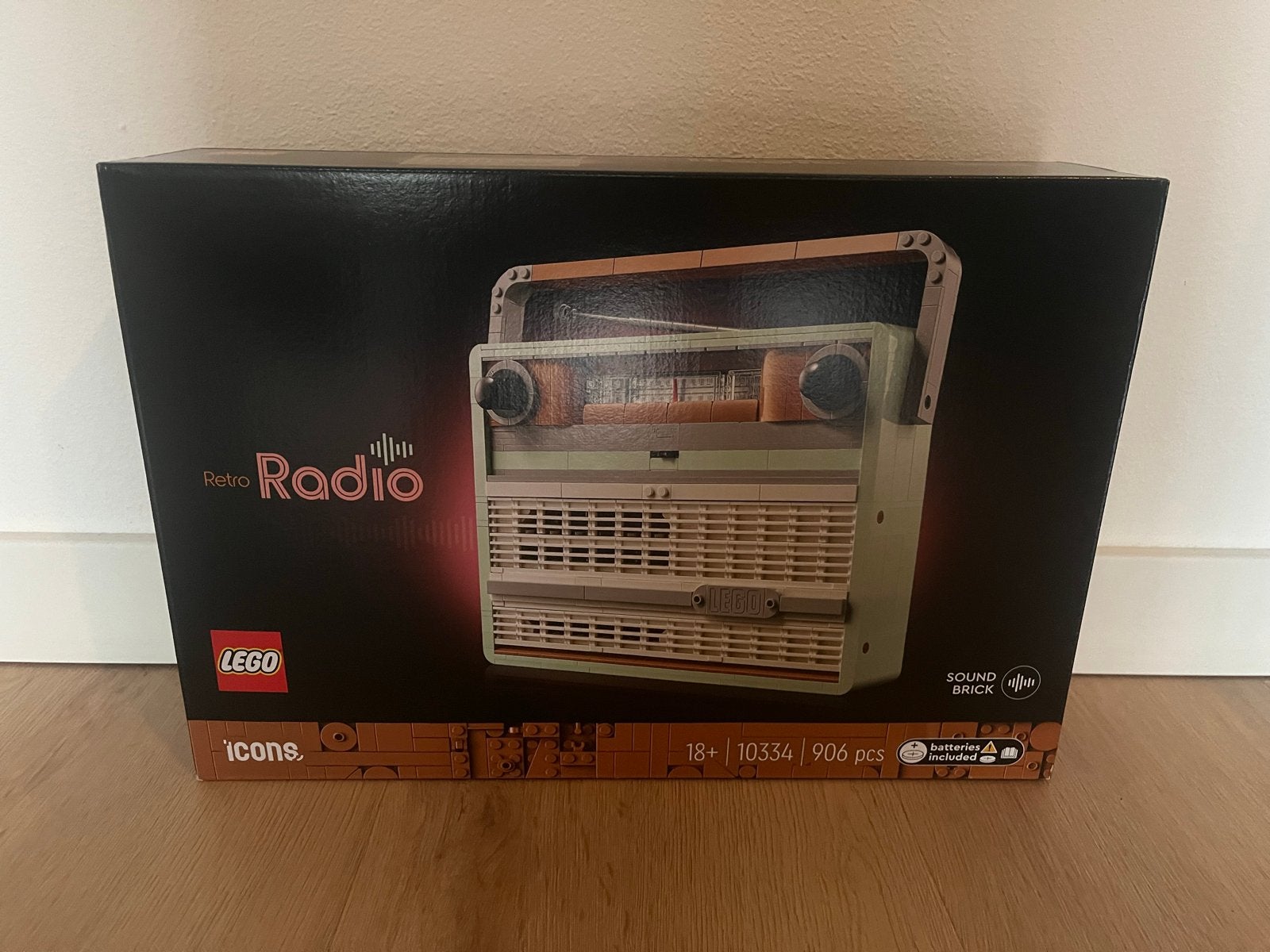 Nieuwe LEGO Icons Retro Radio 10334 - Ongeopend!, Kinderen en Baby's, Speelgoed | Duplo en Lego, Lego, Nieuw, Ophalen of Verzenden