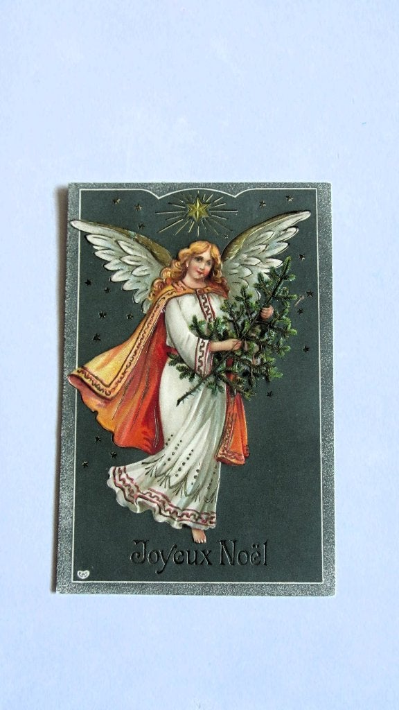 Joyeux Noél, Ophalen of Verzenden, Voor 1920, Ongelopen, Feest(dag)
