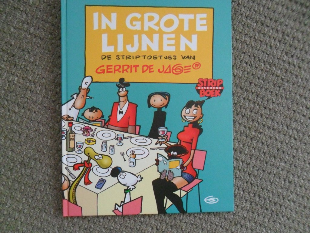 Gerrit de Jager: In Grote Lijnen	Strip-geschenkboek 2005, Eén stripboek, Ophalen of Verzenden, Nieuw