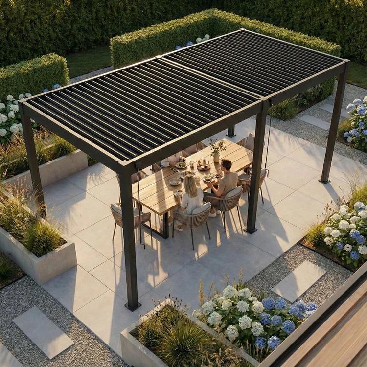 Luxe Pergola's & Lamellen Overkappingen - Zon of Schaduw!, Verzenden, Nieuw, Veranda