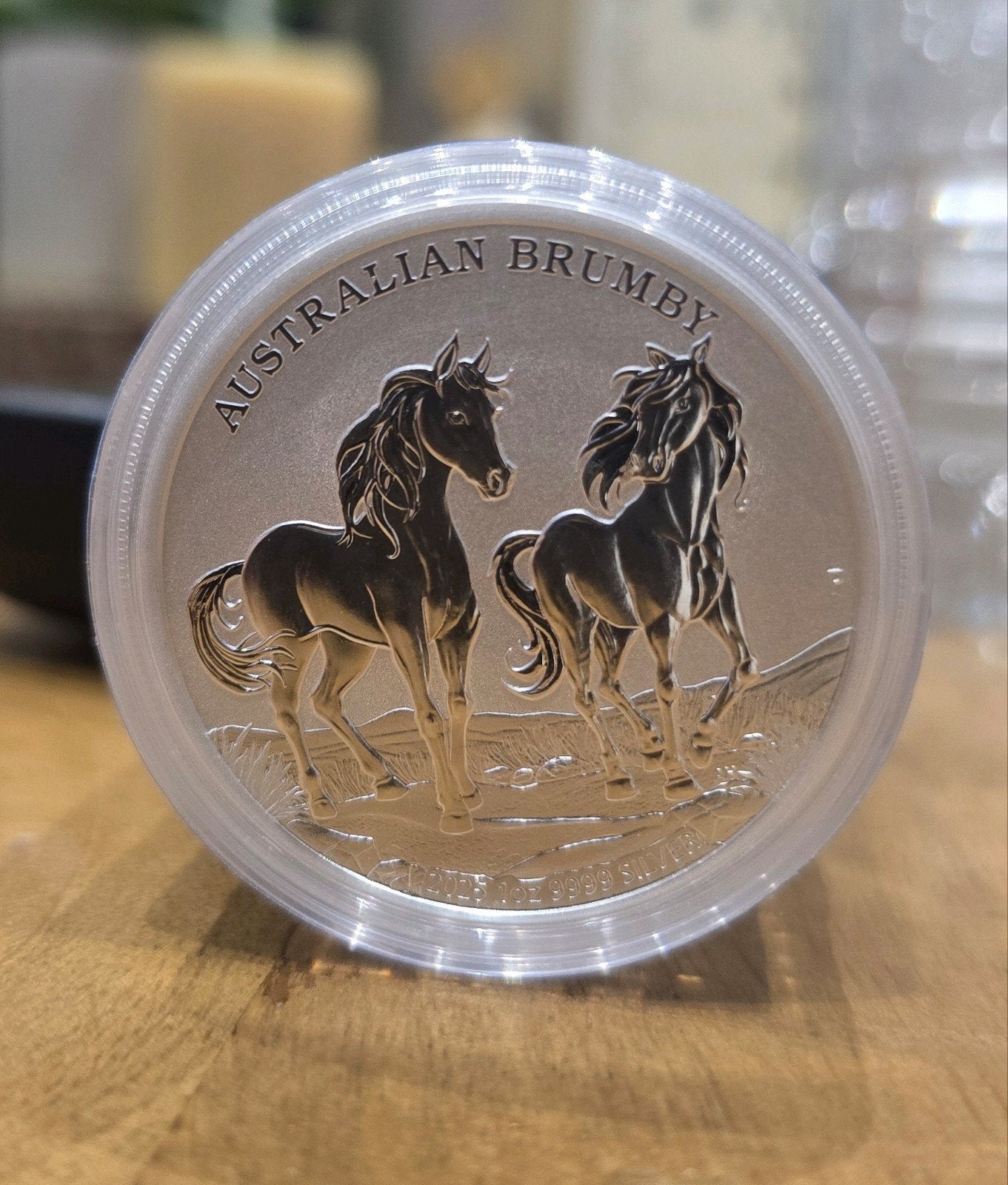 Australian Brumby 2025 - 1 oz Zilveren Munt Limited Mintage, Ophalen, Zilver