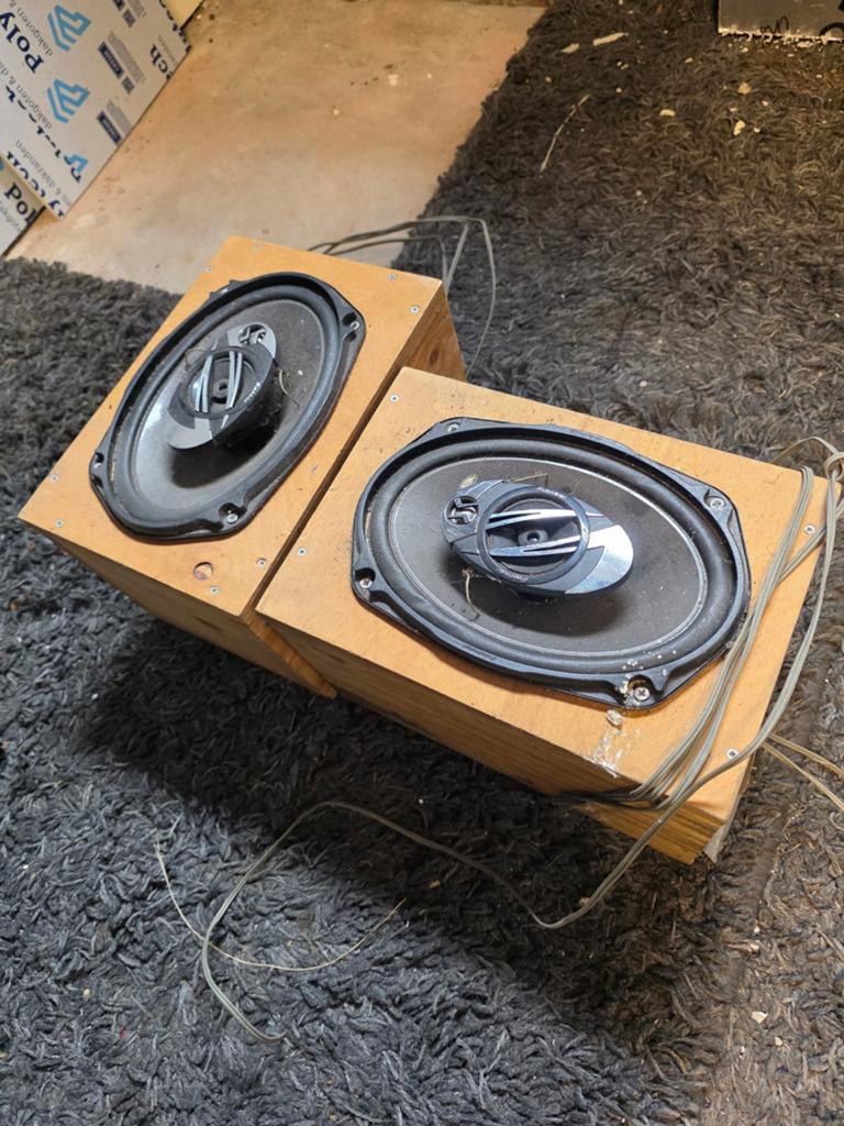 Pioneer speakers in hout te koop, Auto diversen, Ophalen, Gebruikt