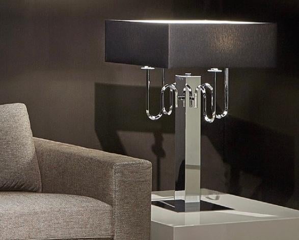Luxe tafellamp Ilfari Waltz of Vienna twv € 1200,00!, Ophalen of Verzenden, Nieuw, 50 tot 75 cm
