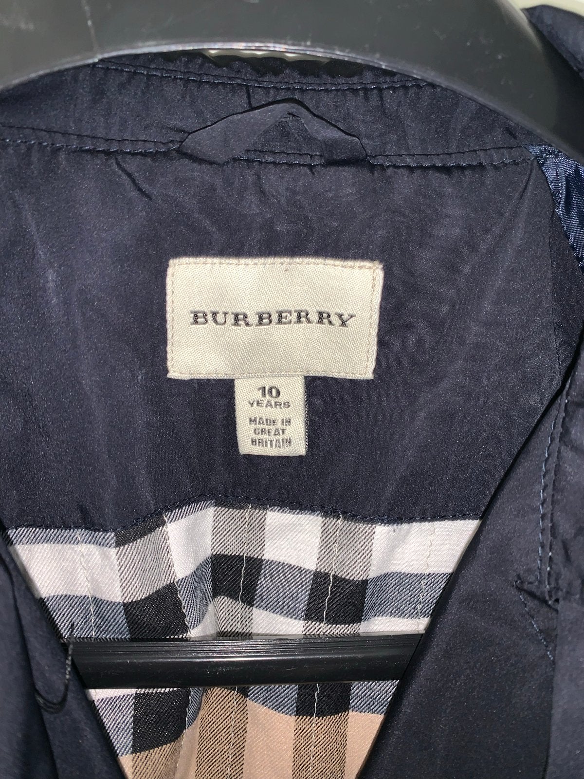 Burberry Trenchcoat voor kinderen - Maat 10 jaar, Ophalen of Verzenden, Zo goed als nieuw, Meisje
