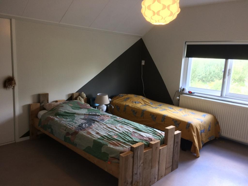 Kasteelbed stoer houten bed, Kinderen en Baby's, Kinderkamer | Bedden, Ophalen, 180 cm of meer, 85 tot 100 cm, Lattenbodem