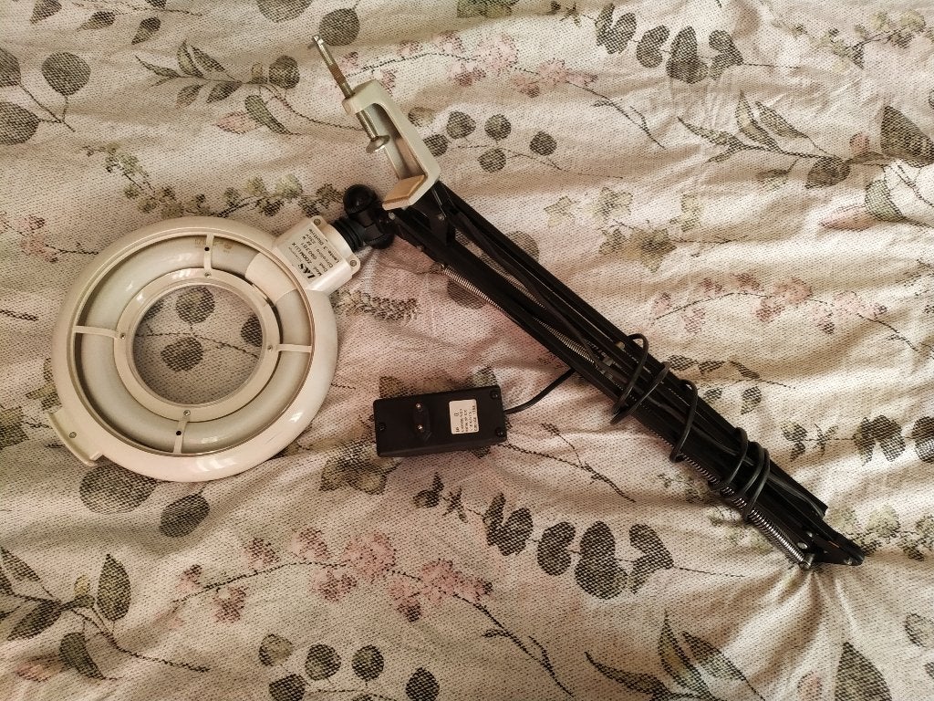 L&S ILLUMINATION Mod. ZOOM LU X loeplamp, Ophalen of Verzenden, Gebruikt, Loeplamp