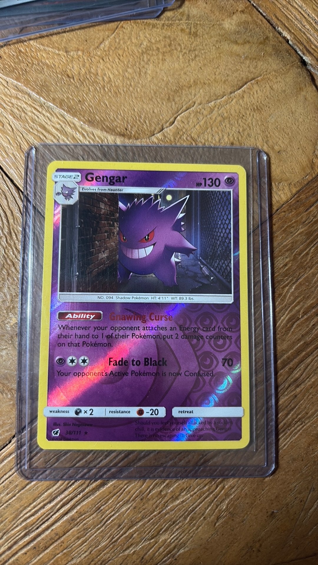 gengar cin 38, Ophalen of Verzenden, Zo goed als nieuw