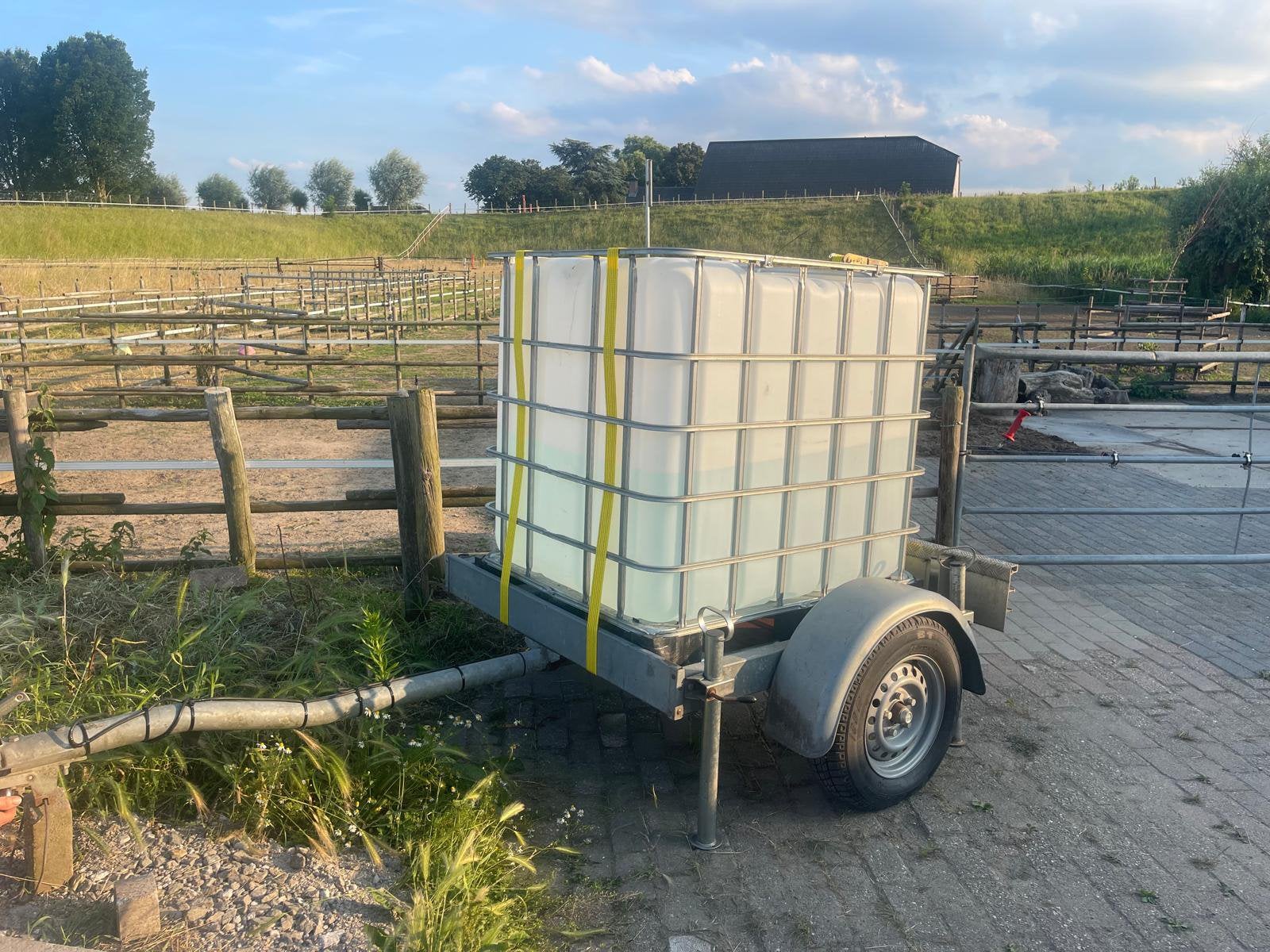 Te koop dixii aanhanger waterwagen, Ophalen, Zo goed als nieuw
